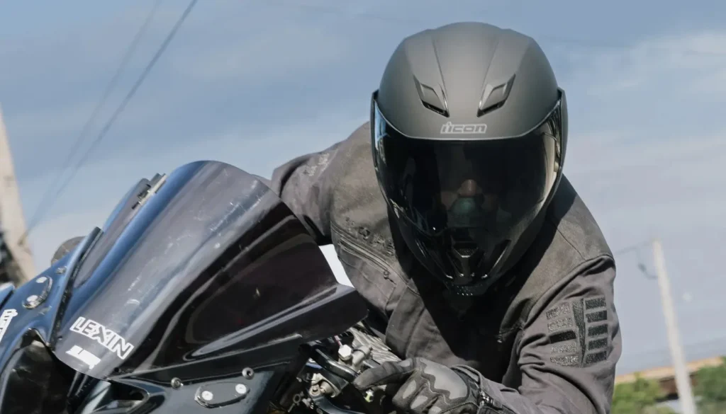 The Icon Airflite is the urban street culture statement — a helmet with the kind of bold