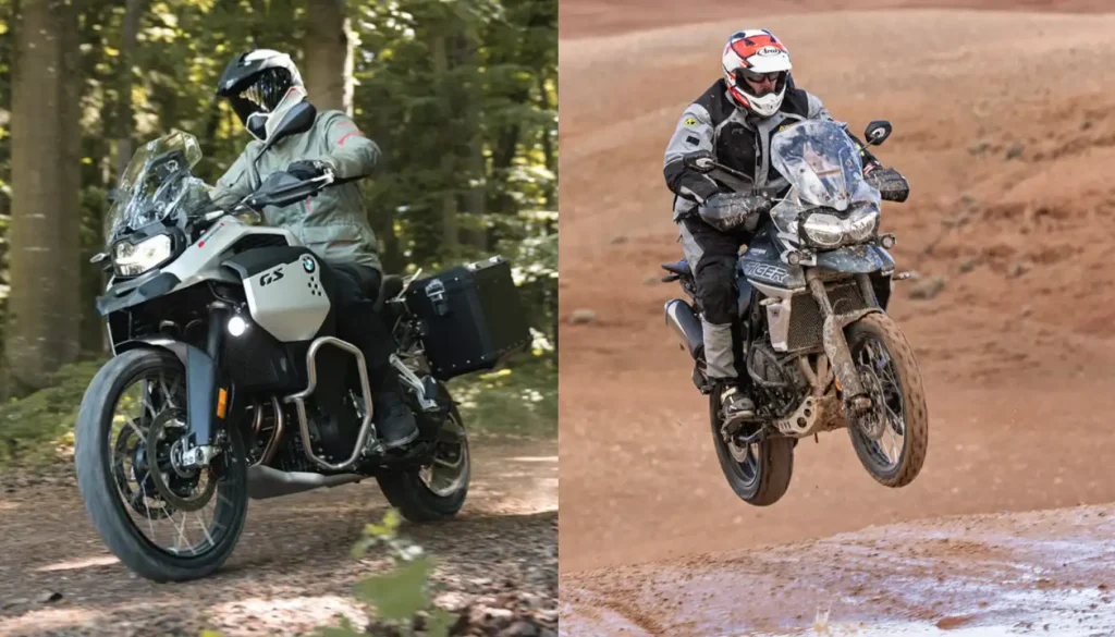 Triumph Tiger 800 VS BMW F 900 GS