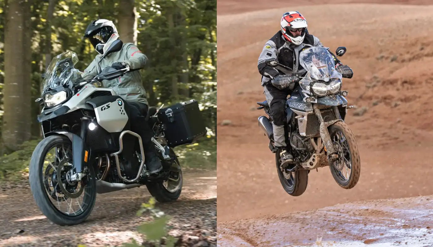 Triumph Tiger 800 vs. BMW F 900 GS