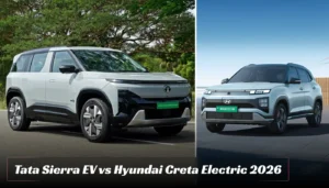 Read more about the article Tata Sierra EV vs Hyundai Creta Electric 2026 – Full Comparison