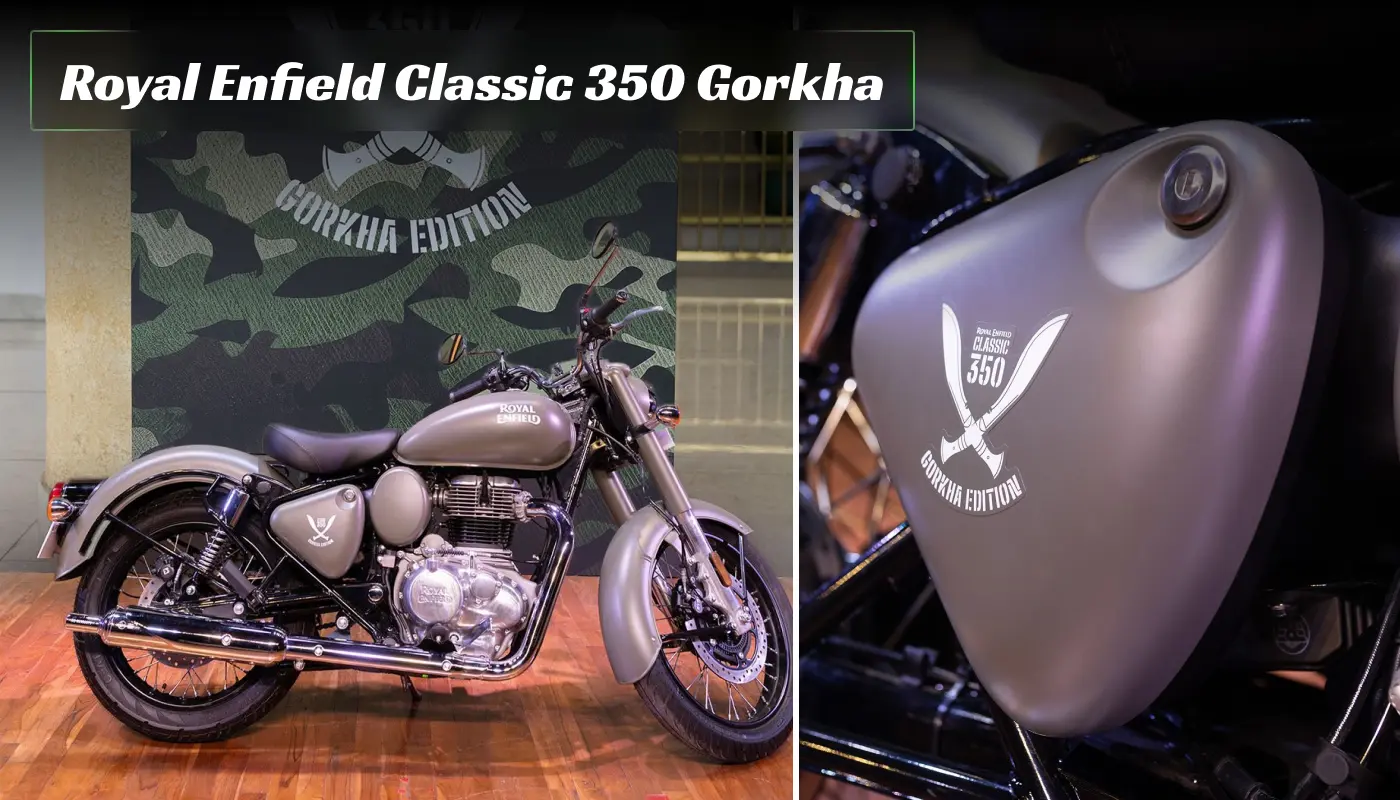 Royal Enfield Classic 350 Gorkha Edition