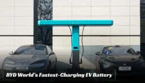 Read more about the article BYD’s New EV Battery Is Insane 300 KM Range in Just 5 Minutes!